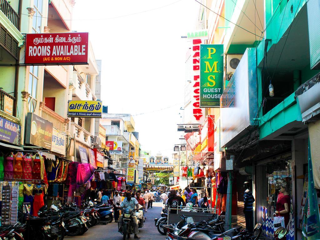 Pms Guest House Puducherry Eksteriør billede